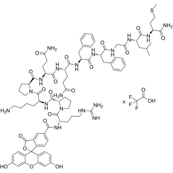 Substance P, FAM-labeled TFA